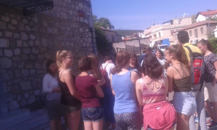 Επίσκεψη Γερμανών μαθητών στο Μουσείο Θυμάτων Διστόμου -φωτό - εικόνα 3