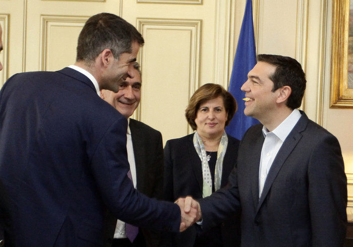 Με τον περιφερειάρχη Στερεάς Ελλάδας Κώστα Μπακογιάννη