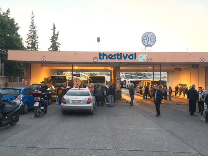Μετωπική εργαζομένων-διοίκησης στον ΟΑΣΘ -Χωρίς λεωφορεία η Θεσσαλονίκη