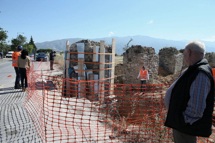 Η εντυπωσιακή μετακίνηση του Ρωμαϊκού πεσσού στην περιοχή των Αλυκών