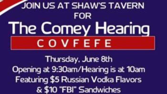 Comey Coffee & KGB με καλούα για την κατάθεση του Κόμεϊ