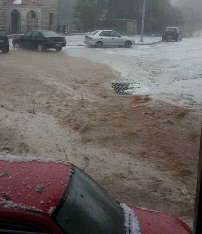 Πλημμύρες σε Κοζάνη, χαλάζι σε Ιωάννινα [εικόνες & βίντεο] - εικόνα 5