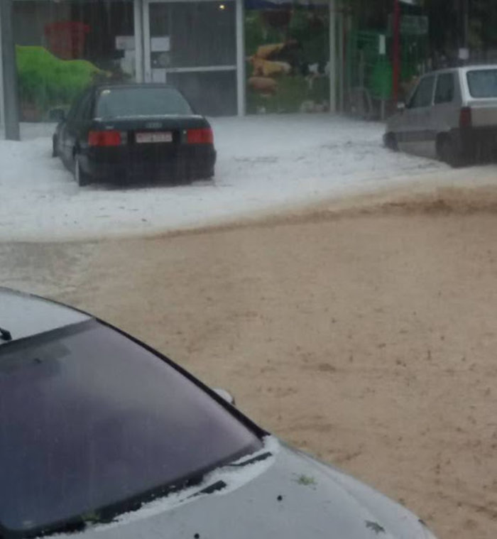 Πλημμύρες σε Κοζάνη, χαλάζι σε Ιωάννινα [εικόνες & βίντεο] - εικόνα 6