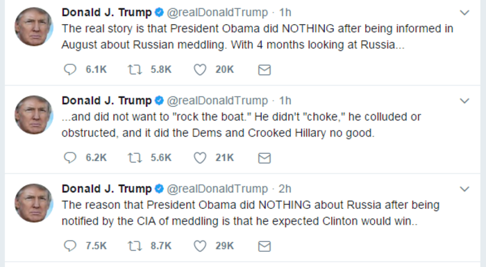 Για συνωμοσία και παρεμπόδιση δικαιοσύνης κατηγορεί ο Τραμπ τον Ομπάμα