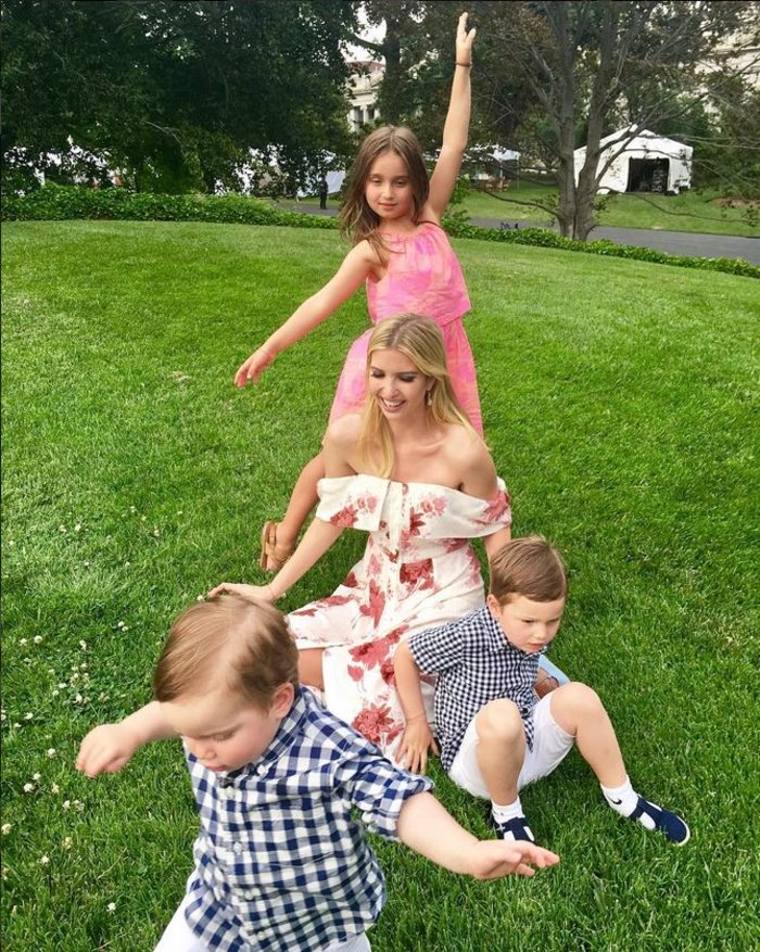 Tα παιδιά της Ιβάνκα Τραμπ κάνουν διακοπές στον Λευκό Οίκο [Εικόνες]