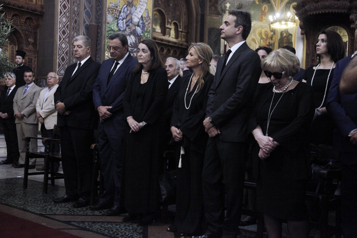 Τελέστηκε το μνημόσυνο του Κωνσταντίνου Μητσοτάκη