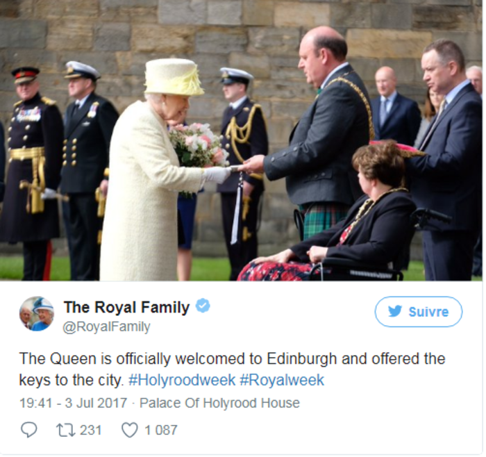 Η βασίλισσα Ελισάβετ εγκαινίασε τη «Holyrood Week»