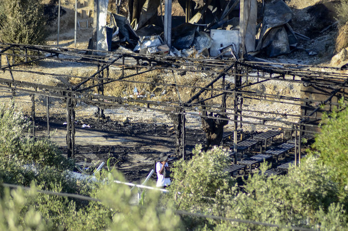 Μεγάλες καταστροφές στο κέντρο της Μόριας