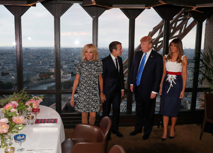 Το Παρίσι στο... πιάτο για τους Τραμπ από τους Μακρόν - εικόνα 2