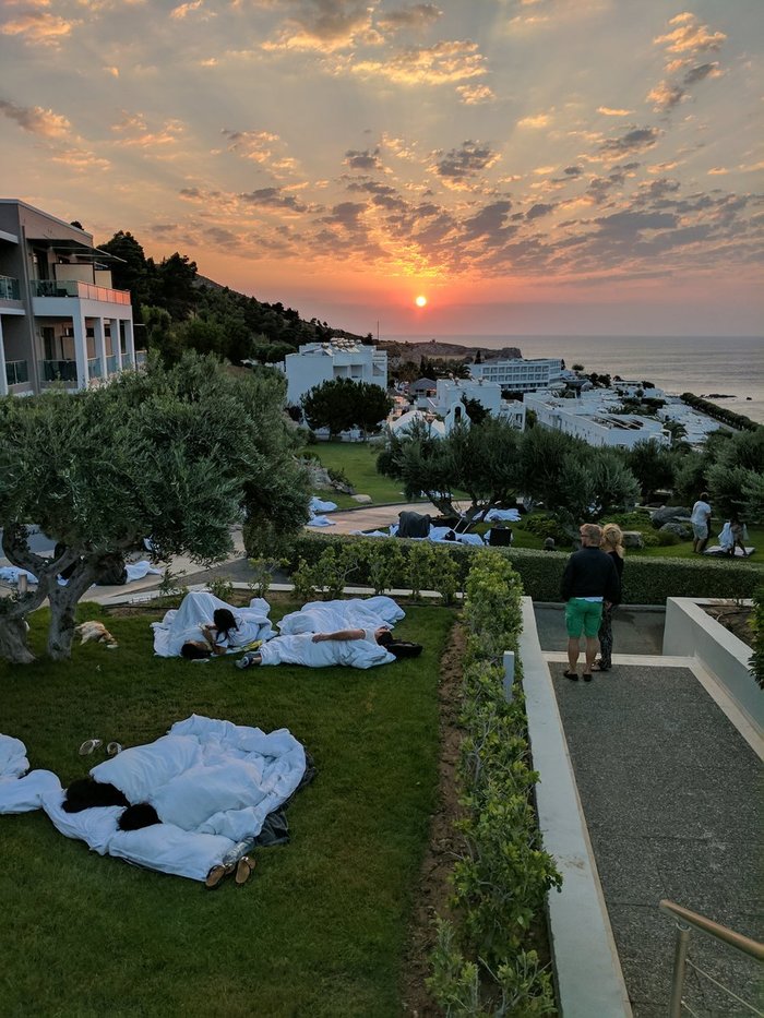 Κως: Η ομορφιά και η καταστροφή σε μια συγκλονιστική εικόνα