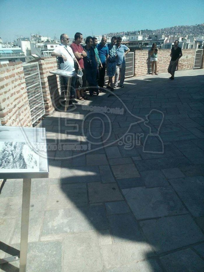 Προσπάθησαν να ανοίξουν τουρκική σημαία στον Λευκό Πύργο