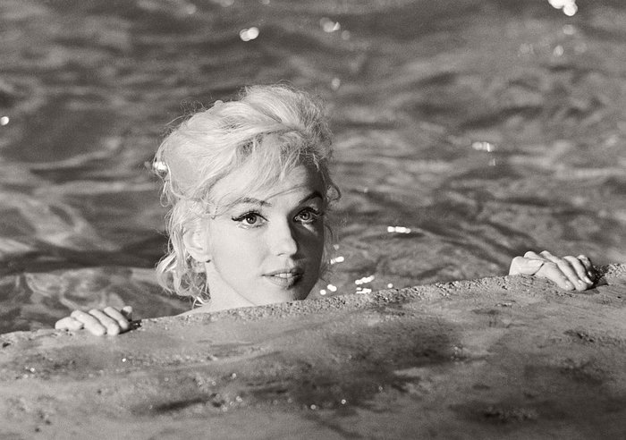 Lawrence Schiller – Marilyn Monroe (Edge of Pool) “Something’s Got to Give”, 1962$5,000.00