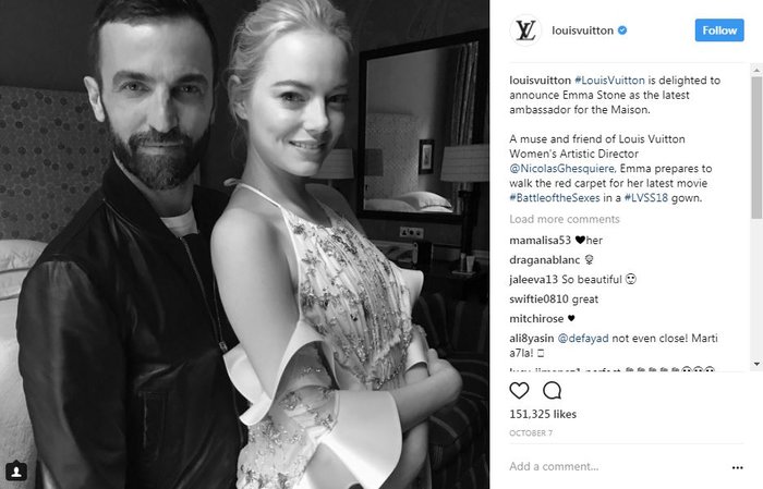 H Έμμα Στόουν είναι το νέο πρόσωπο της Lοuis Vuitton