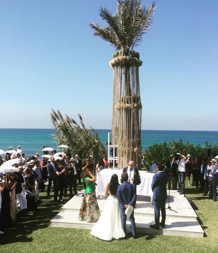 H εγκυμονούσα Βίκυ Καγιά σε γάμο υπερπαραγωγή στον Λίβανο [Εικόνες] - εικόνα 3