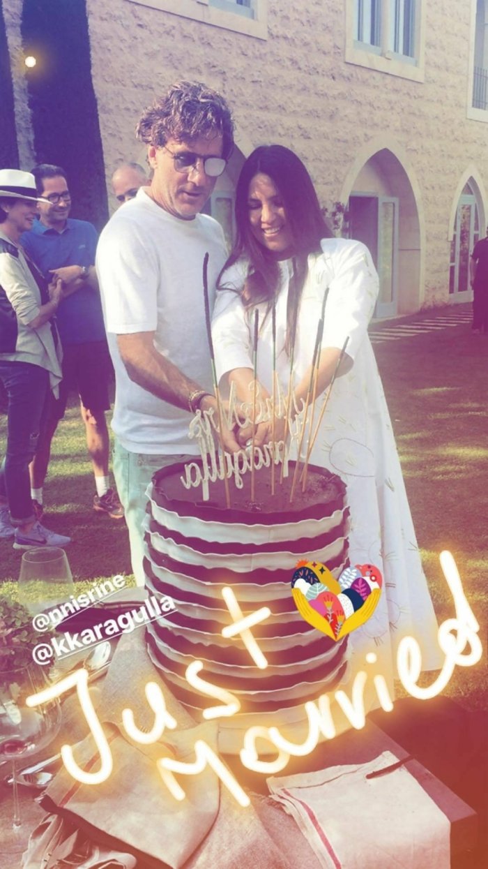 H εγκυμονούσα Βίκυ Καγιά σε γάμο υπερπαραγωγή στον Λίβανο [Εικόνες] - εικόνα 4