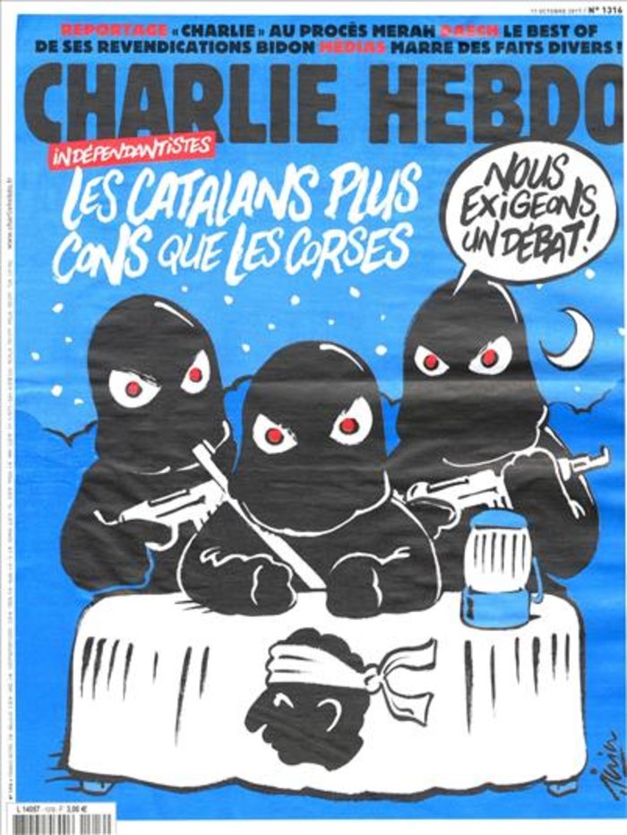 Προκλητικό εξώφυλλο του Charlie Hebdo για την κρίση στην Ισπανία