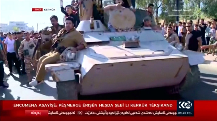 Μάχη για τα πετρέλαια του Κιρκούκ-Οι Ιρακινοί χτυπούν Κούρδους