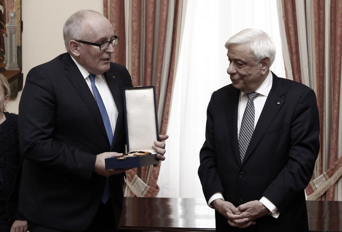 Παρασημοφόρηση του Φρ. Τίμερμανς από τον Πρόεδρο της Δημοκρατίας - εικόνα 2