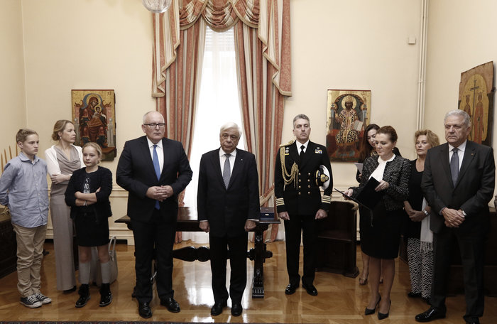 Παρασημοφόρηση του Φρ. Τίμερμανς από τον Πρόεδρο της Δημοκρατίας - εικόνα 4
