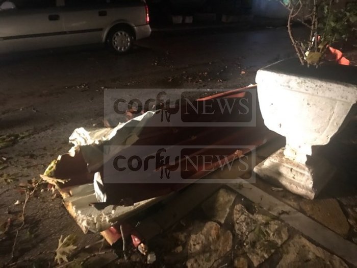 Ενας νεκρός από την σφοδρή κακοκαιρία στην Κέρκυρα - εικόνα 3