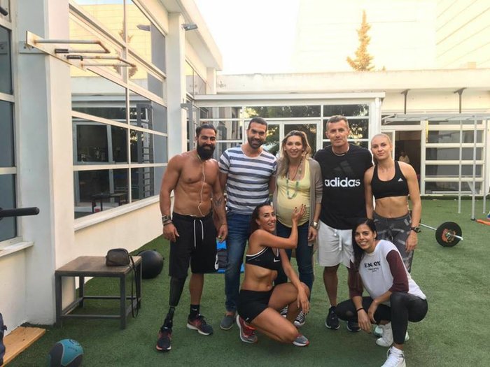 Η Φανή λίγες μέρες πριν φέρει στον κόσμο τον γιο της