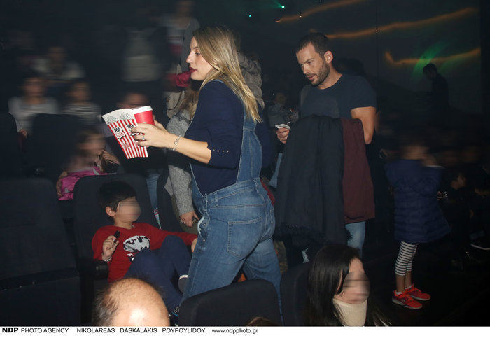 Η Ελεονώρα Μελέτη με ολόσωμη τζιν φόρμα στον 6ο μήνα της εγκυμοσύνης - εικόνα 3