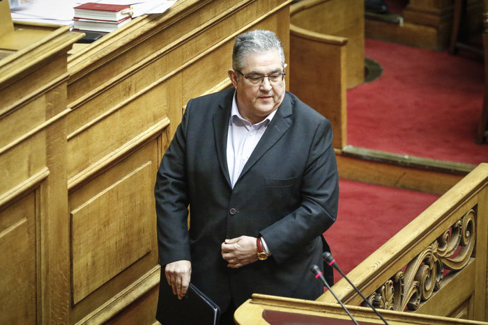 Ο ΓΓ του ΚΚΕ Δημήτρης Κουτσούμπας