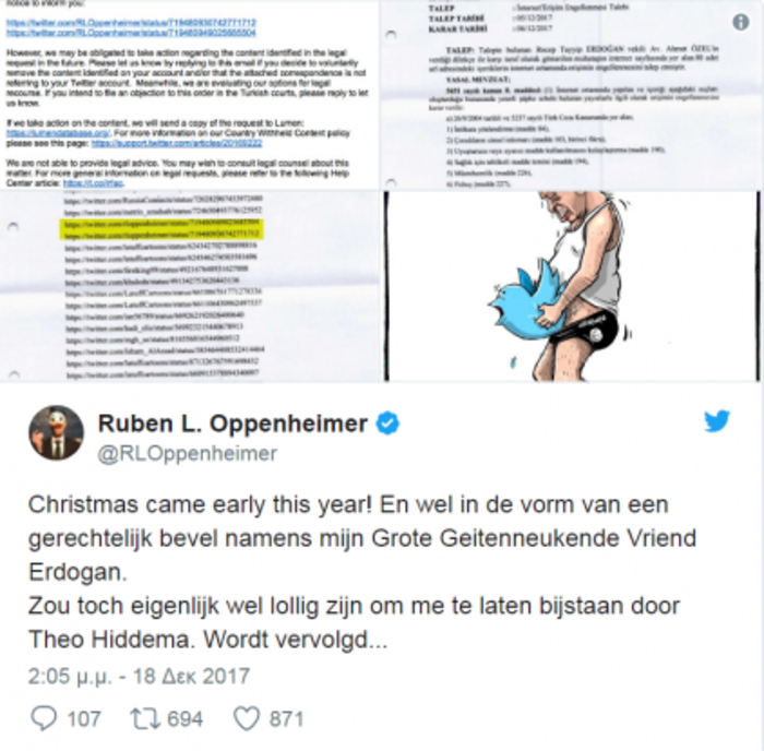 Το σκίτσο που έκανε έξαλλο τον Ερντογάν - Η απάντηση του δημιουργού - εικόνα 2