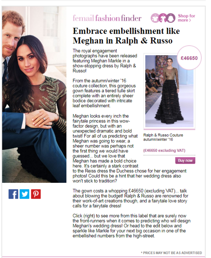 Πόσο έκανε το φόρεμα της Μ. Μαρκλ στην επίσημη φωτογράφιση του παλατιού - εικόνα 2