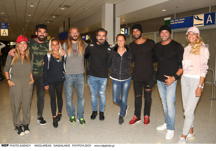Kαρέ καρέ η άφιξη των παικτών του Nomads στο Ελ. Βενιζέλος - εικόνα 17