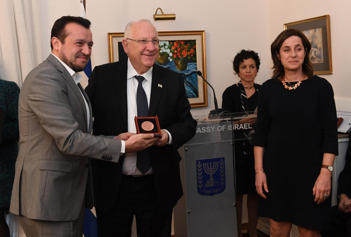 Ειδική βράβευση του Ισραήλ σε διακεκριμένους Έλληνες - εικόνα 3