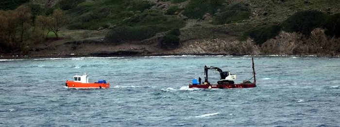 Τουρκία: Άρχισε η κατασκευή του στρατιωτικού φυλακίου απέναντι από τα Ιμια - εικόνα 3