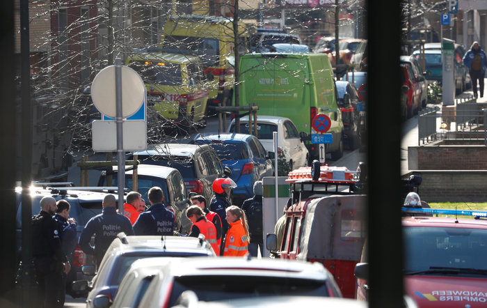 Επιχείρηση της αστυνομίας σε κτίριο στις Βρυξέλλες - εικόνα 3