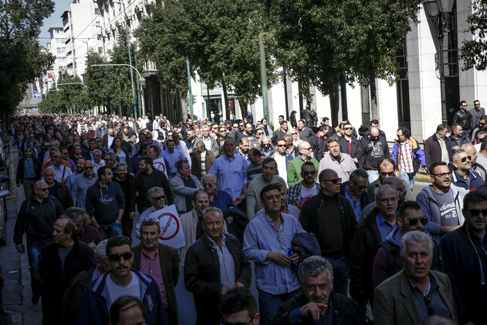 Ένταση στη συγκέντρωση των οδηγών ταξί - εικόνα 4