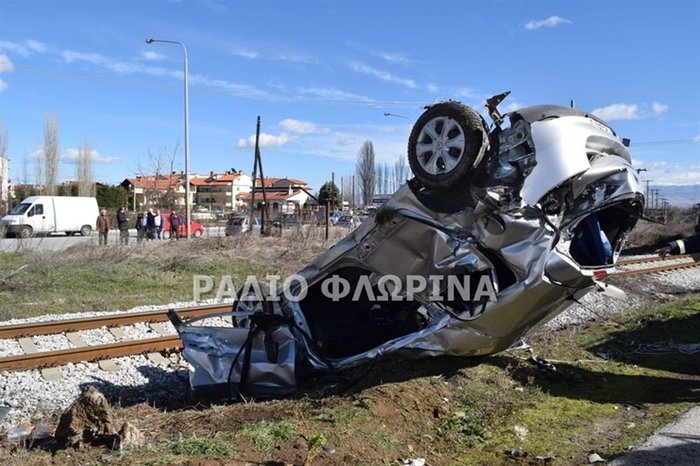 Νεκρός & τραυματίας από σύγκρουση ΙΧ με αμαξοστοιχία του ΟΣΕ