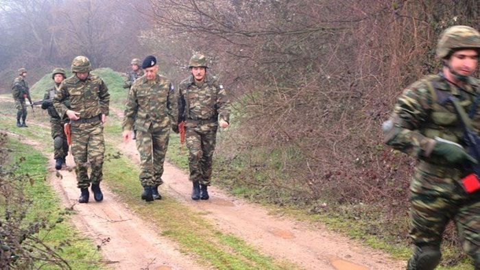 Περιπολία εκεί που πιάστηκαν οι δύο στρατιωτικοί από τον αρχηγό ΓΕΣ (φωτό)