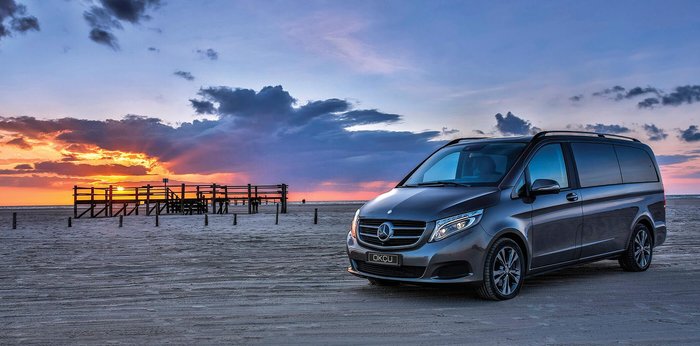 Mercedes V Class: Ενα βαν όχι για επαγγελματίες αλλά για σεΐχηδες