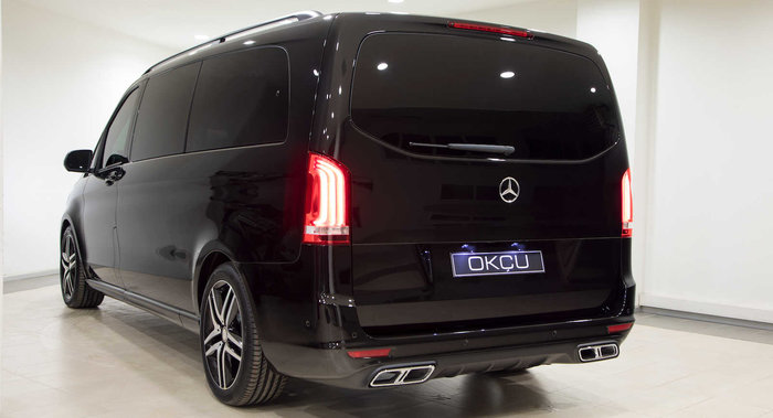 Το πίσω μέρος του V Class όπως εξελίχθηκε από την OKCU