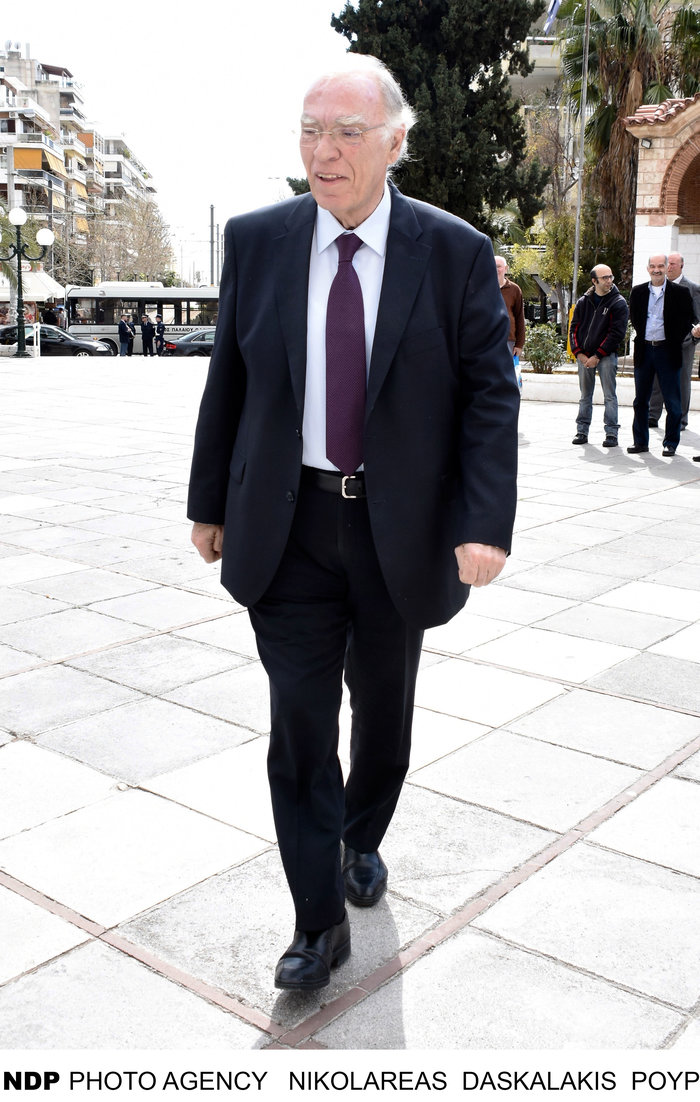 Ο πρόεδρος της Ένωσης Κεντρώων Βασίλης Λεβέντης