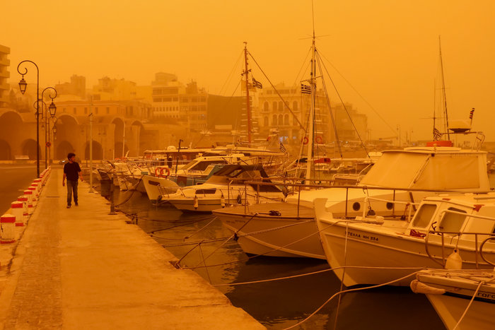 Στην Κρήτη αφρικανική σκόνη, στη Φλώρινα έριξε ...χιόνι - εικόνα 6