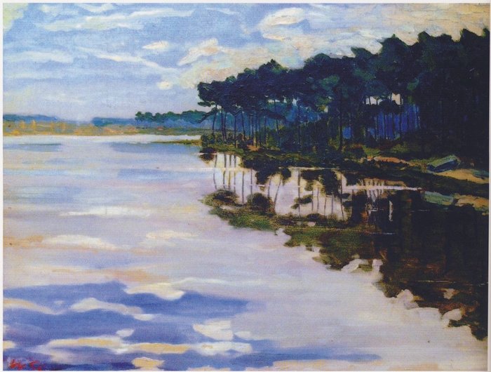 View at Mimizan - Winston Churchill