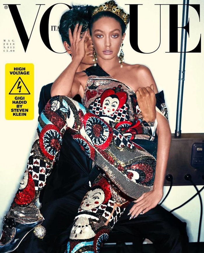 Η Τζίτζι Χαντίντ φωτογραφήθηκε για τη Vogue & δεν την γνωρίζει κανείς - εικόνα 2