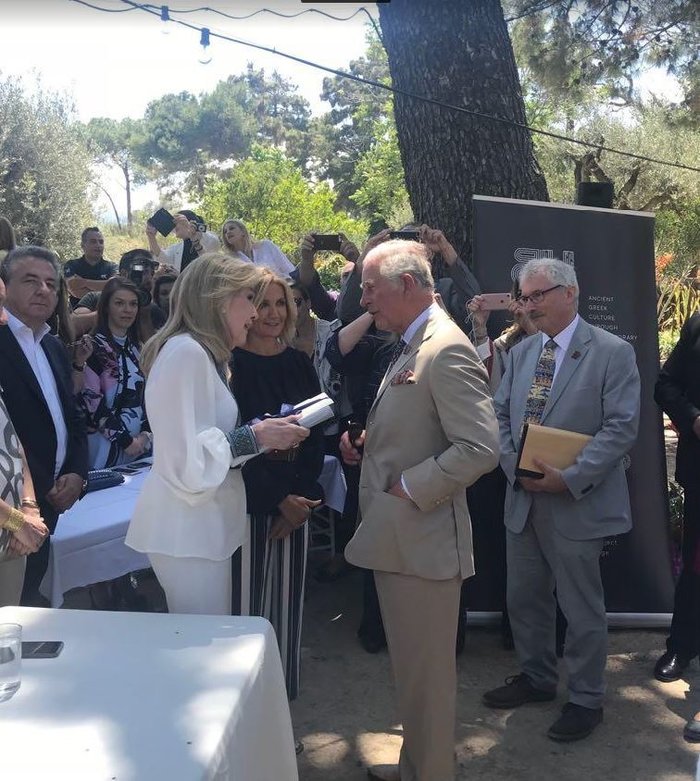 Πρίγκιπας Κάρολος, Μαριάννα Βαρδινογιάννη, Μαρέβα Μητσοτάκη