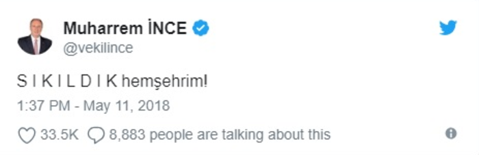 «Ερντογάν, βαρεθήκαμε» - Νέο hashtag #Sikildik που έγινε viral