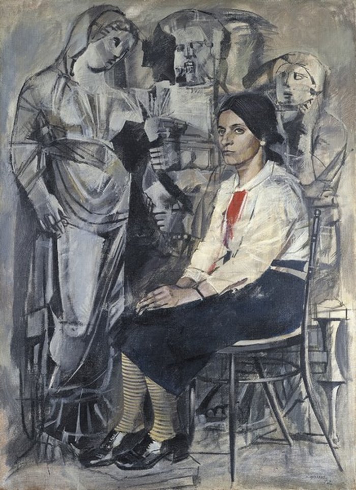 Χαρίκλεια, 1971 Ακρυλικό σε καμβά 150 Χ 108 εκ. Ιδιωτική συλλογή