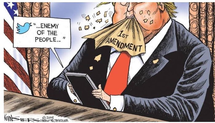 Εκστρατεία των αμερικανών δημοσιογράφων κατά του Τραμπ - εικόνα 2