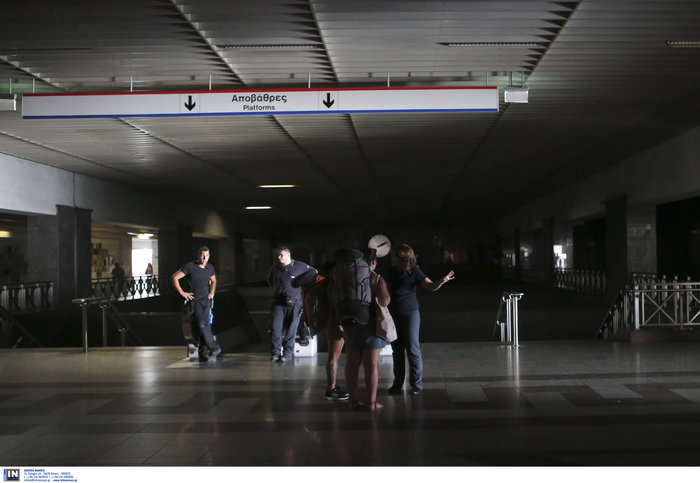 Βίντεο από το μπλακ άουτ στο Μετρό - εικόνα 2