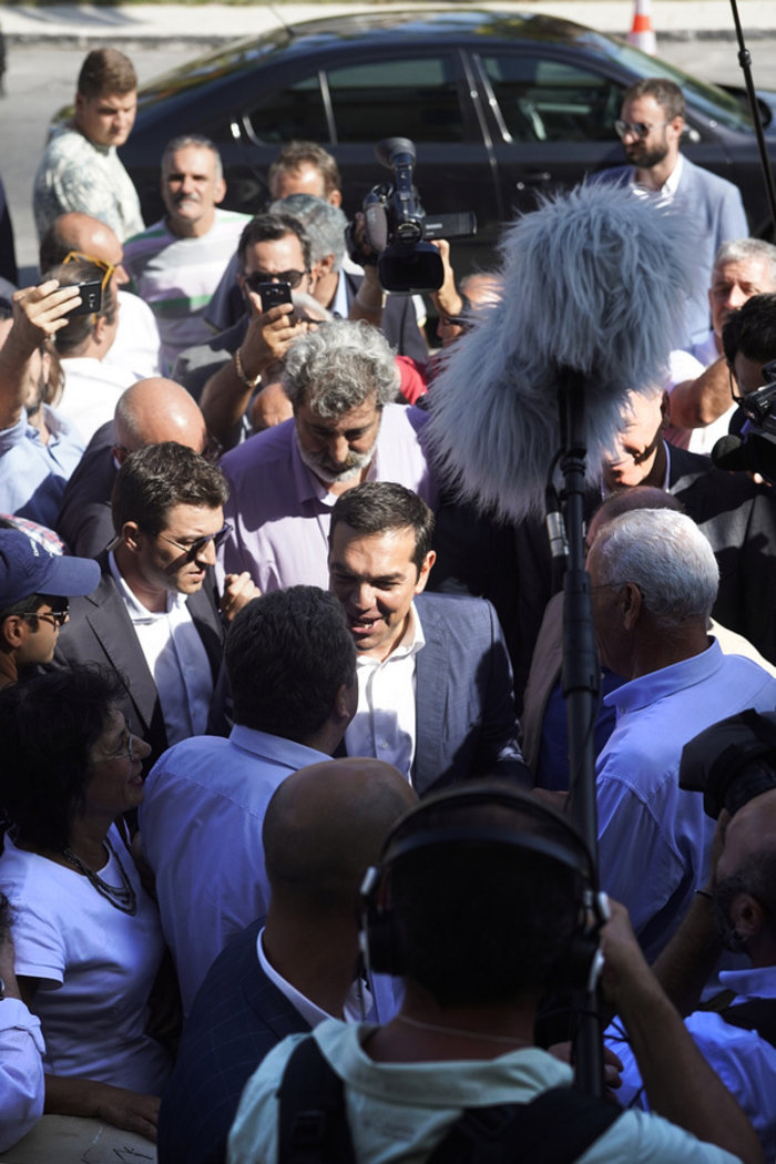 Στα Χανιά ο Αλέξης Τσίπρας, σύσκεψη με φορείς της περιοχής