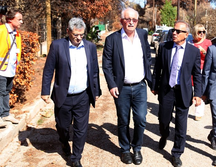 Για ευρωπαϊκή αλληλεγγύη στις πυρόπληκτες περιοχές διαβεβαίωσε ο Ο.Μπούλμαν