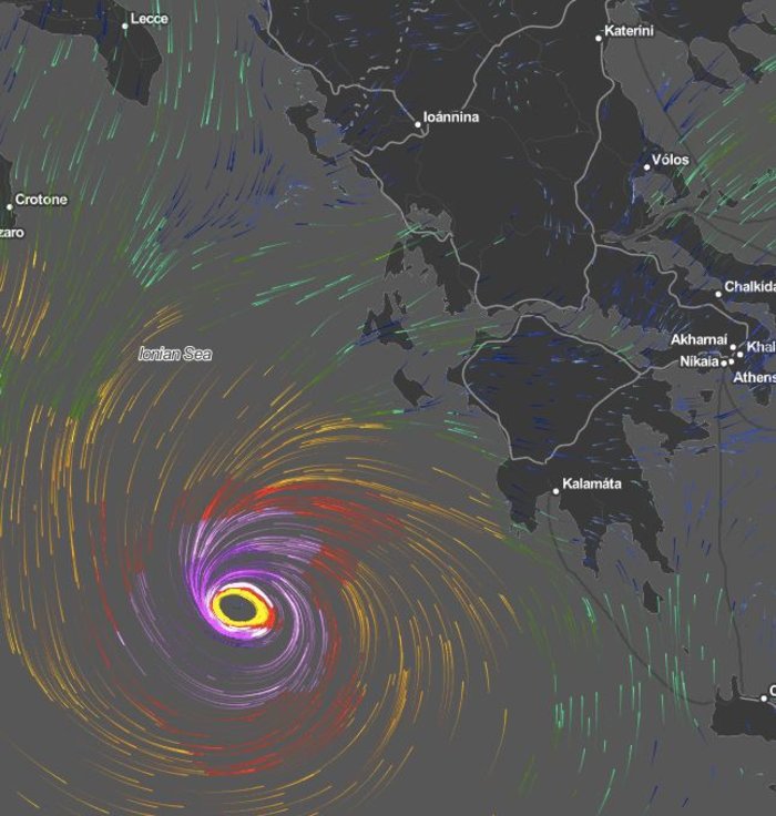 Έκτακτο δελτίο της ΕΜΥ, έρχεται ο μεσογειακός κυκλώνας «Ξενοφών» - εικόνα 3